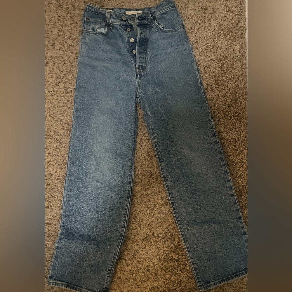 Levi’s ribcage straight ankle